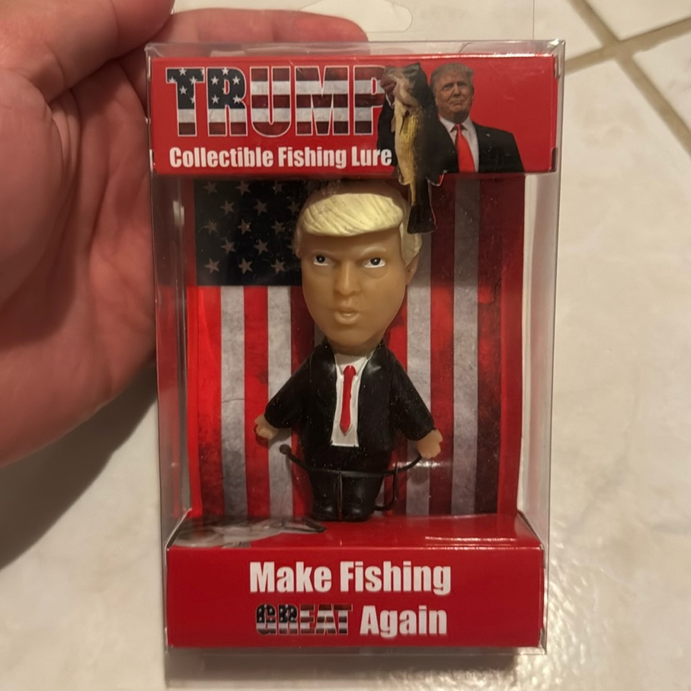 Trump Collectible Fishing Lure!